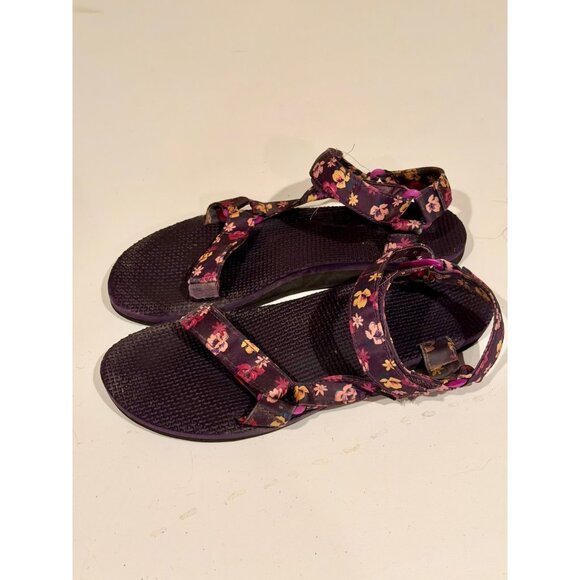 Teva Original Universal Floral Sport Sandals Size 8 Adjustable Strap Outdoor - Picture 4 of 8